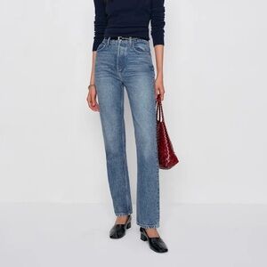 Reformation Liza Ultra High Rise Straight Jeans 23